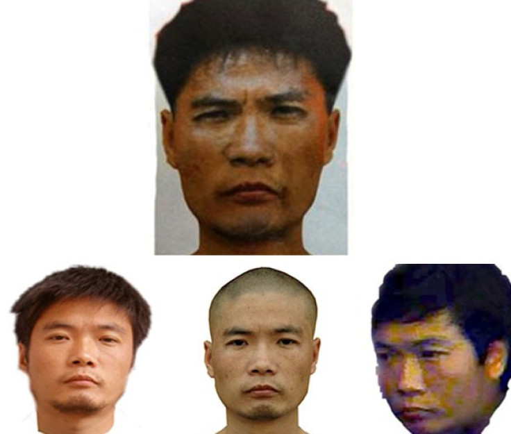 A set of photos of the suspect, provided by police in Changsha  Read more: http://www.businessinsider.com/zhou-kehua-china-is-gripped-by-the-hunt-for-the-fugitive-cop-killing-bank-robber-2012-8
