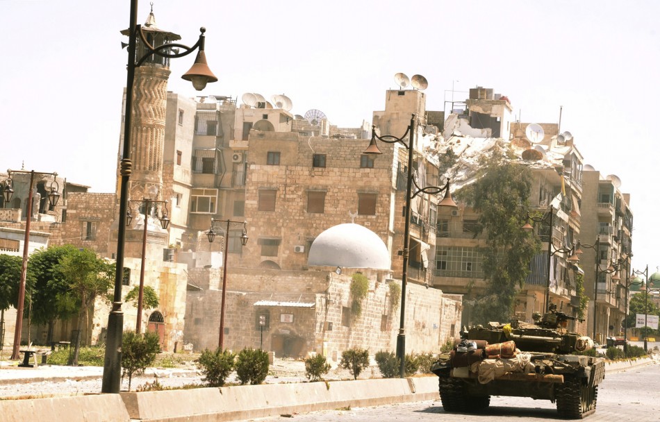 A tank in al-Sijen