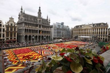 Brussels’ Grand Place Flower Carpet 2012