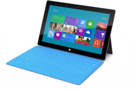 Microsoft Windows RT Arm Processor Surface tablet