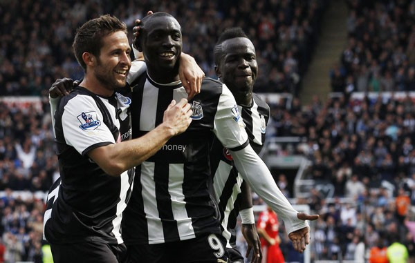 Yohan Cabaye, Papiss Cisse, Cheick Tiote
