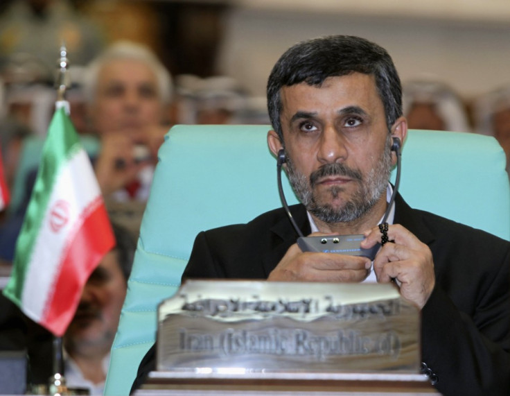 Iranian President Mahmoud Ahmadinejad