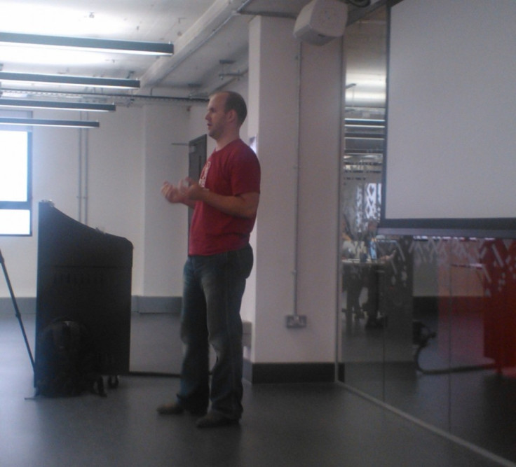 Eben Upton Raspberry Pi Inventor at Google Campus in London UK