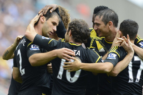Chelsea Celebrate Opening Goal