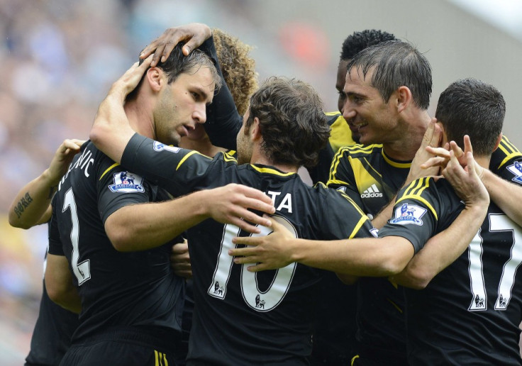 Chelsea Celebrate Opening Goal