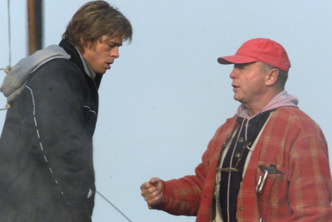 Tony Scott and Brad Pitt