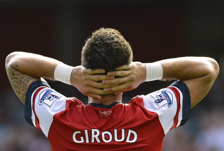Arsenal's Olivier Giroud