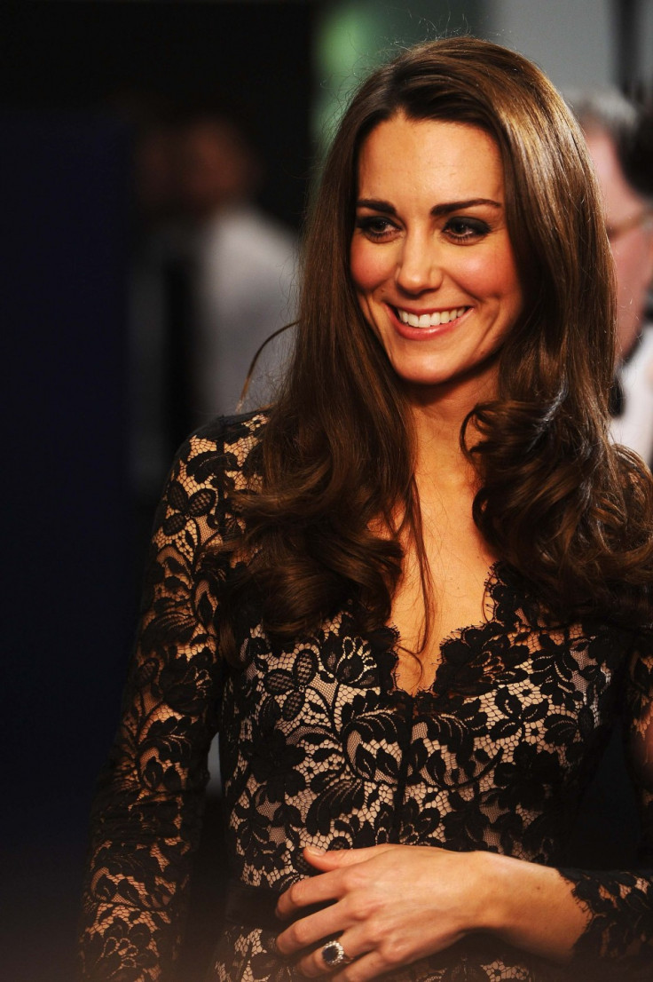 Catherine, Duchess of Cambridge attends the UK premiere of War Horse on the eve of her 30th birthday, at the Odeon Leicester Square cinema in London January 8, 2012 in London, England.  Kate sports her trademark glossy blow-dry hairdo. (Photo: REUTERS/Ian