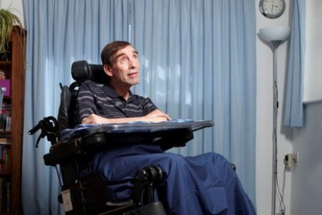 Tony Nicklinson was left paralysed following a stroke in 2005 (Twitter)