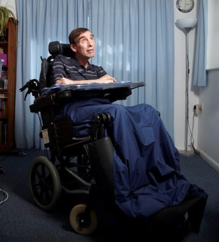 Tony Nicklinson was left paralysed following a stroke in 2005 (Twitter)