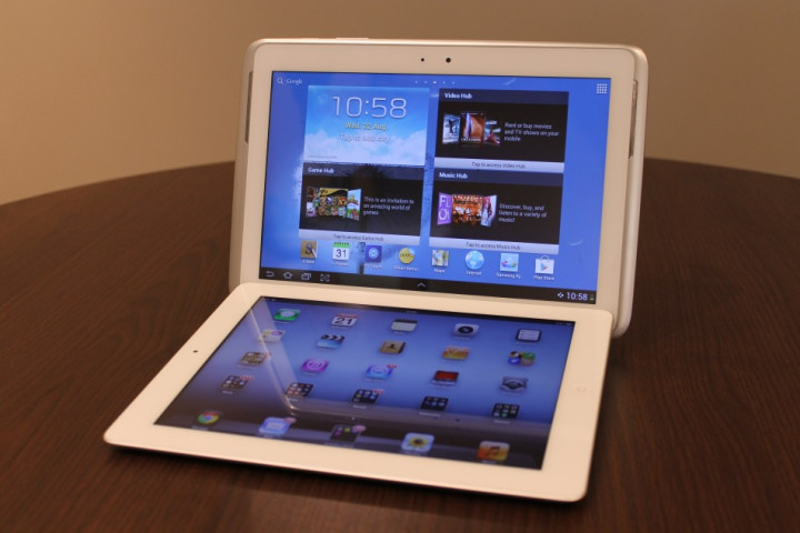 iPad vs Galaxy Note 10.1 iPad vs Galaxy Note 10.1