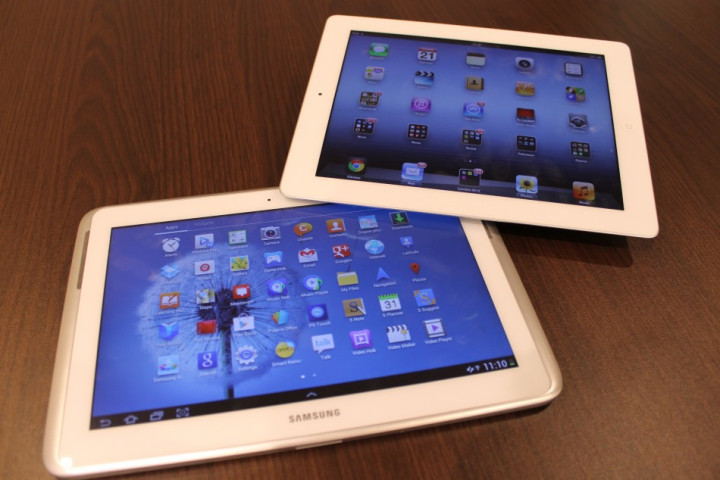 iPad vs Galaxy Note 10.1 iPad vs Galaxy Note 10.1