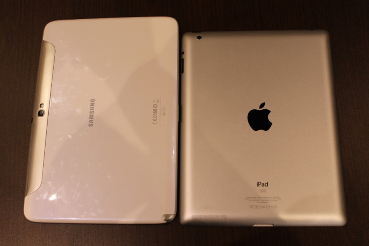 iPad vs Galaxy Note 10.1