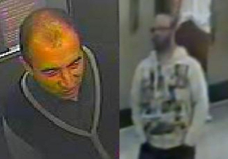 CCTV images of Abdelkader el-Janabi, 55, and Alex Wilson-Fletcher, 42, who raped a 14-year-old boy at a Debenhams store in Manchester. (GMP)