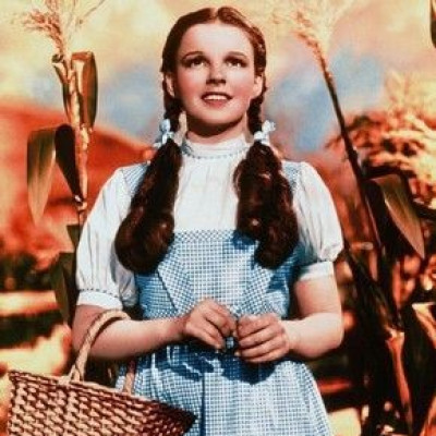 Dorothy Gale costume from 'The Wizard of Oz', designed by Adrian, 1939