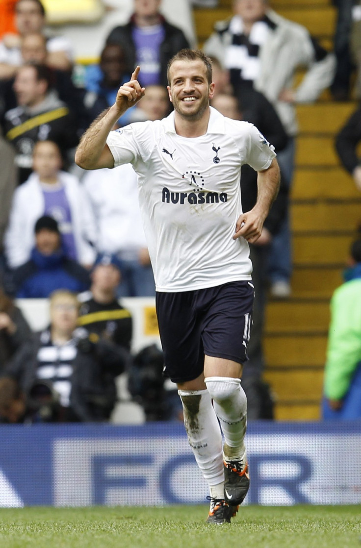 Tottenham Hotspur's Rafael Van der Vaart