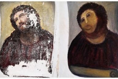 Worst Art Restoration: From 'Ecce Homo' to 'Ecce Mono'