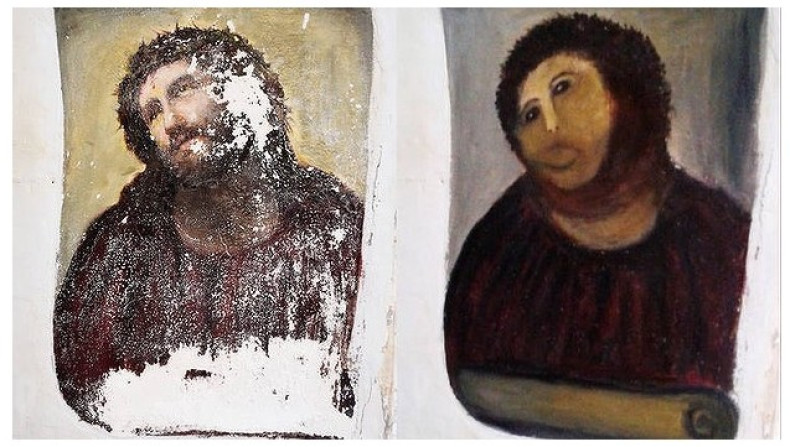 Worst art restoration: 'Ecce Homo'