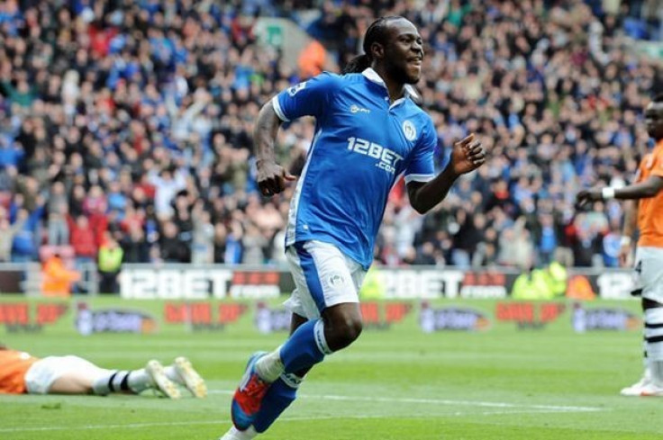 Wigan Athletic's Victor Moses