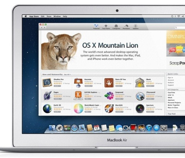 Apple Seeds OS X Mountain Lion 10.8.2 Beta for Developers