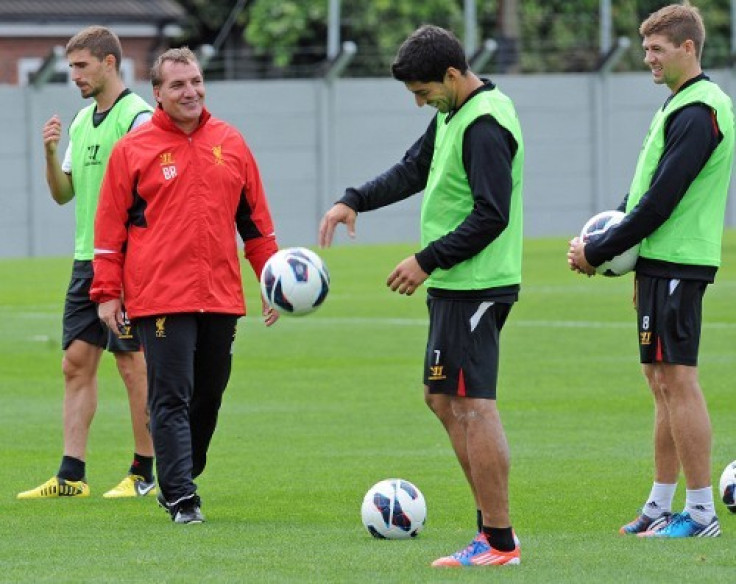 Liverpool training