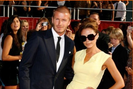 David Beckham and Victoria Beckham
