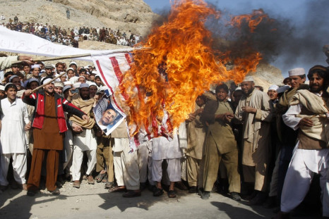 Protest over Koran burning
