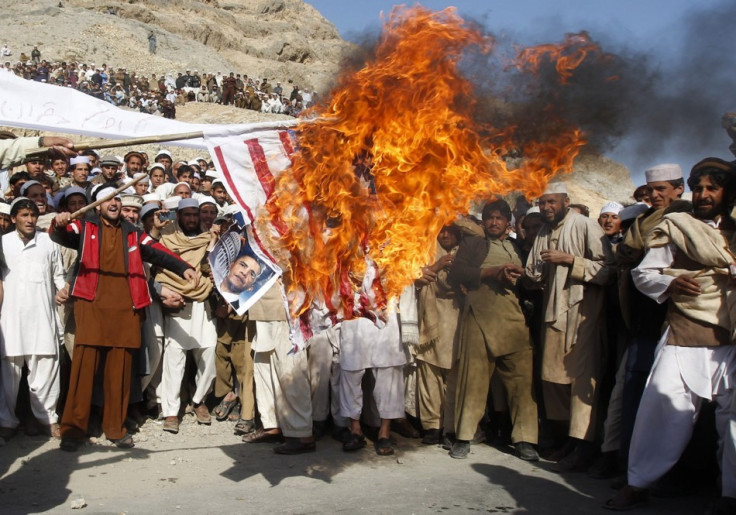 Protest over Koran burning