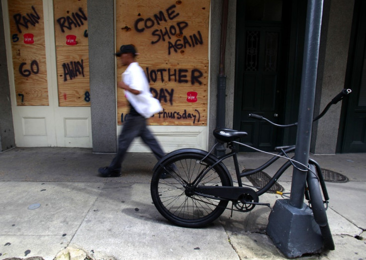New Orleans battens down the hatches as Tropical Storm Isaac approaches