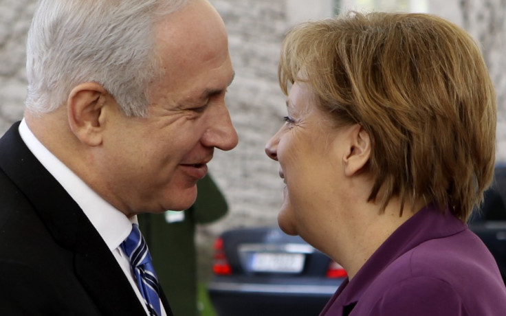 Merkel And Netanyahu