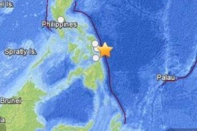 The 7.9 magnitude earthquake struck off the east coast of the Philippines (US Geological Survey)