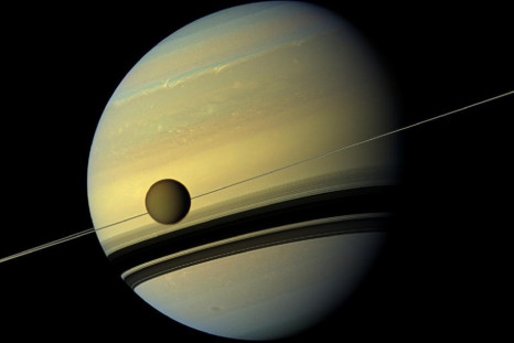 Saturn And Titan