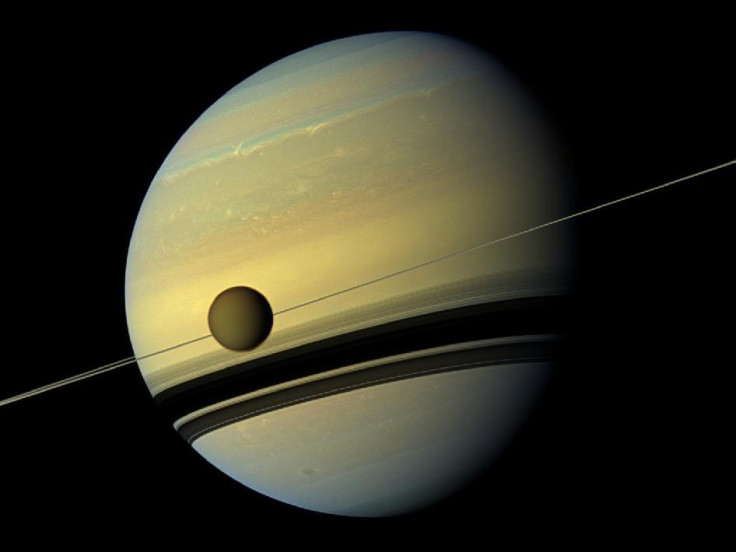 Saturn And Titan