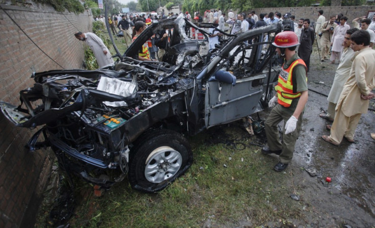 Aftermath of the Peshawar blast