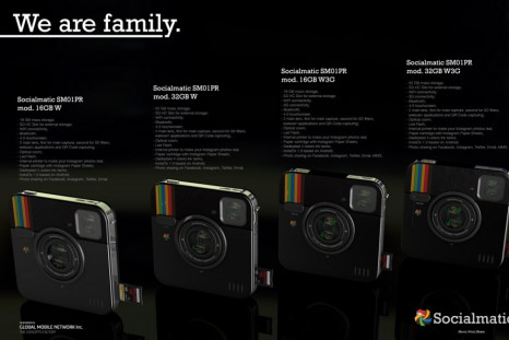 Instagram inspired socialmatic camera update 16gb 32gb sd card android os sm01pr