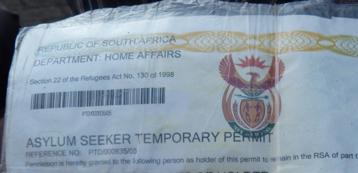 South Africa temporary refugee status