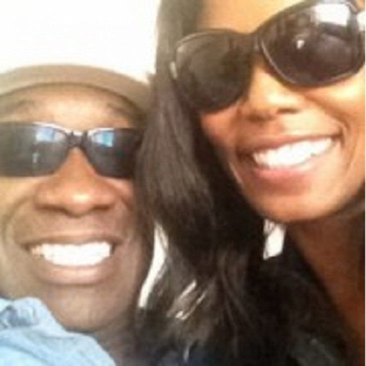 Michael Clarke Duncan and Omarosa Manigault