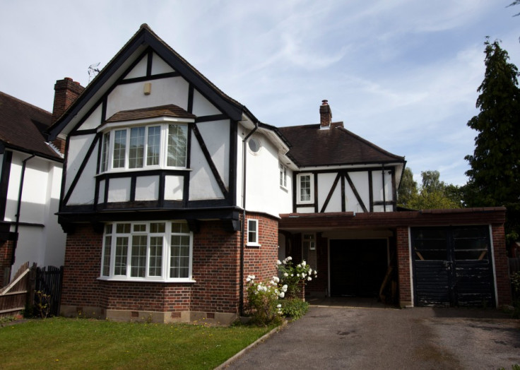 The home of Saad al-Hilli is seen in Claygate, south of London