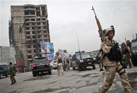 Military personnel in Afghanistan
