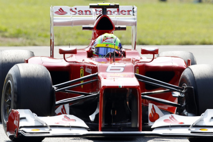 Ferrari's Felipe Massa
