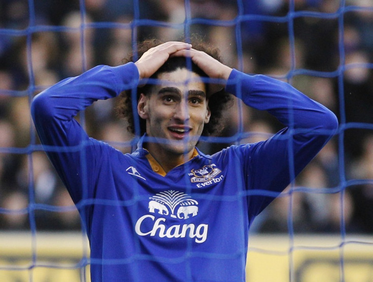 Everton Midfielder Marouane Fellaini