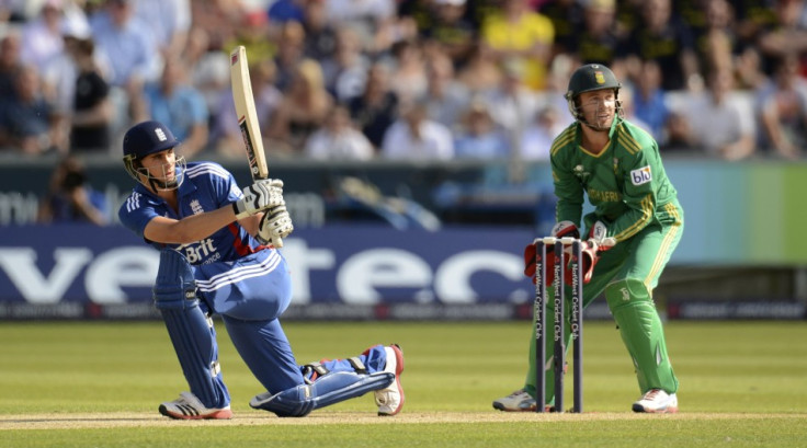 Alex Hales of England at the Crease