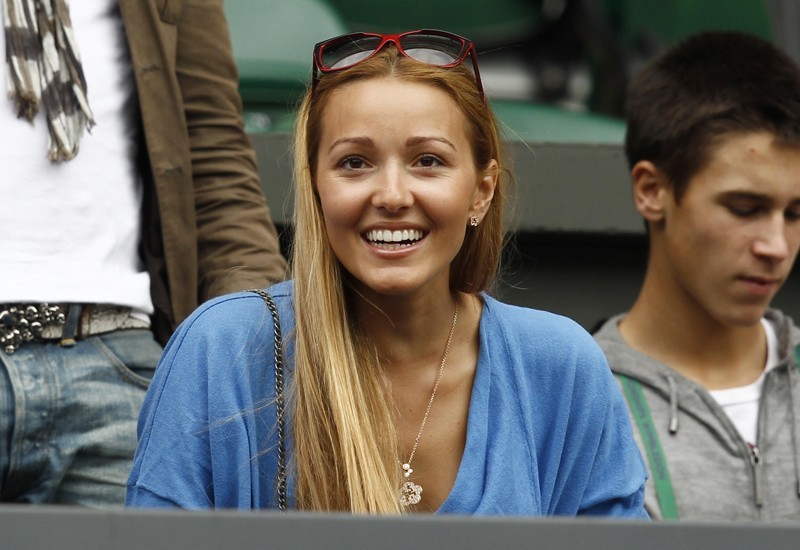 Novak Djokovics girlfriend Jelena Ristic