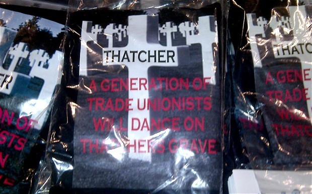 On sale: Death of Mrs Thatcher