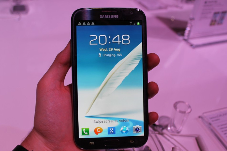 The Galaxy Note 2 is coming to the UK on 15 October.