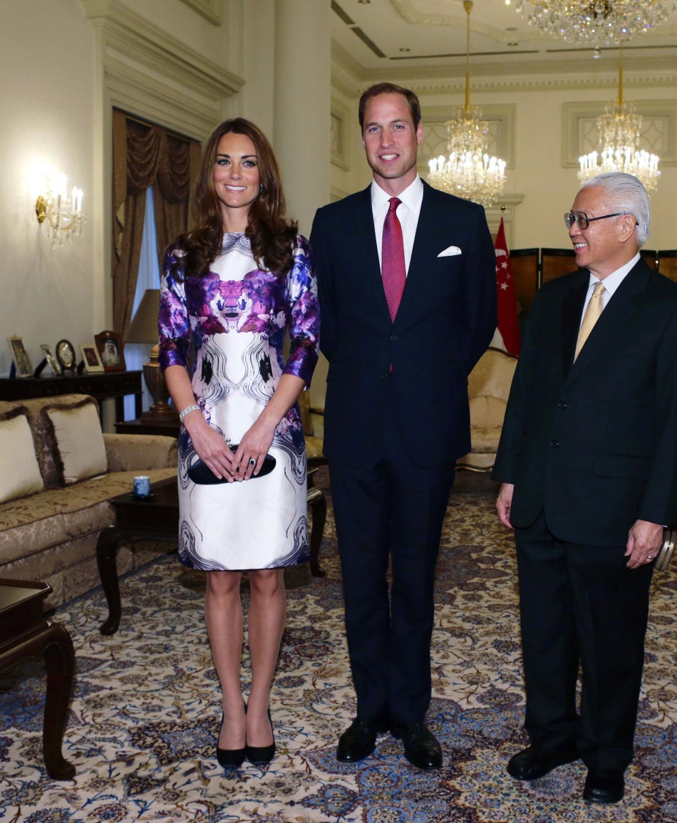 Prince William and Kate Middleton Start Singapore Tour