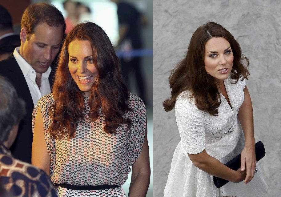Kate Middleton and Prince William in Singapore