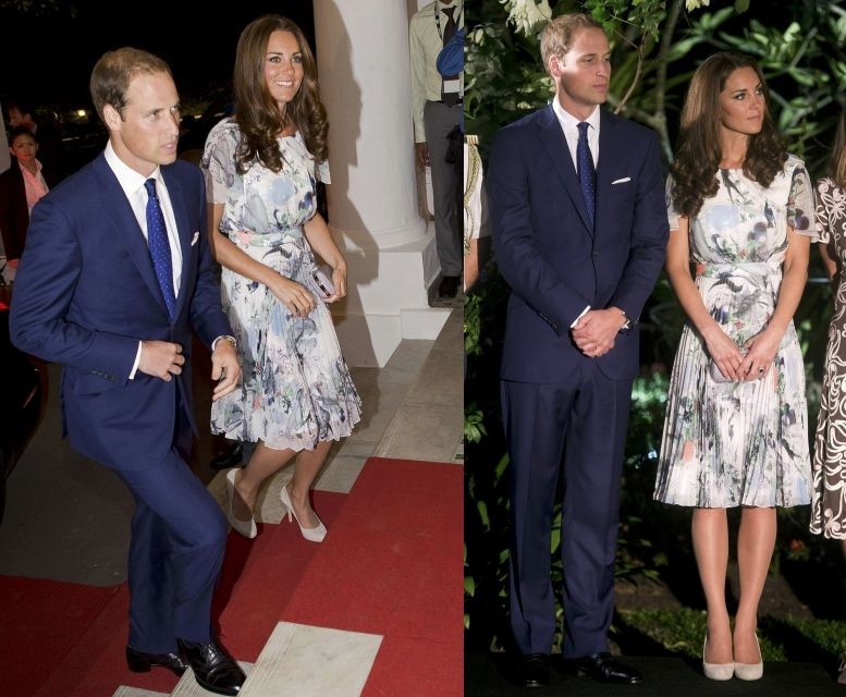 William and Kate in Singapore