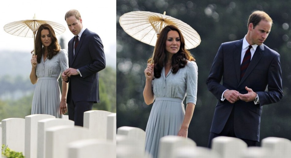 William and Kate in Singapore