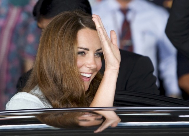 William and Kate Arrive in Malaysia